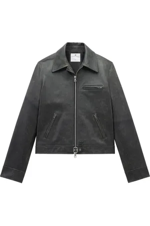 Courrèges Officer leather jacket