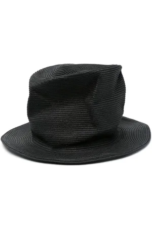 YOHJI YAMAMOTO Interwoven design trilby