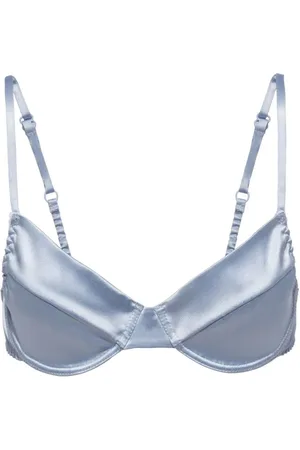 Miu Miu Satin balconette bra