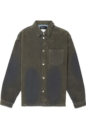 Purple Brand Faded denim shirt
