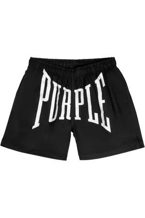 Purple Brand Logo-print shorts