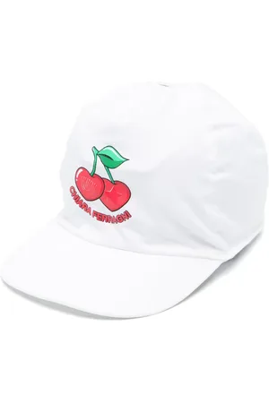 Chiara Ferragni Cherry-print cotton cap