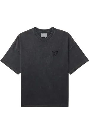 Musium Div. Logo-embroidered cotton T-shirt