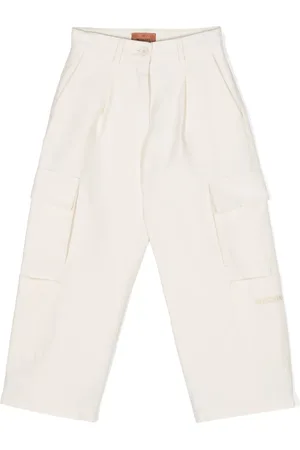 Missoni Logo-embroidered cargo trousers