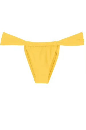AMIR SLAMA Gathered low-waisted bikini bottoms