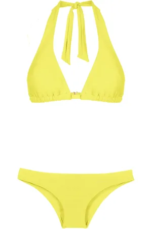 AMIR SLAMA Halterneck triangle bikini