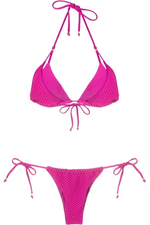 AMIR SLAMA Halterneck triangle bikini