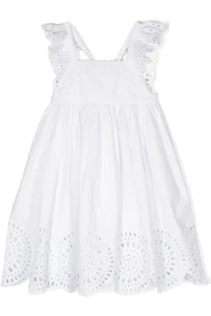 Stella McCartney Broderie-anglaise cotton dress