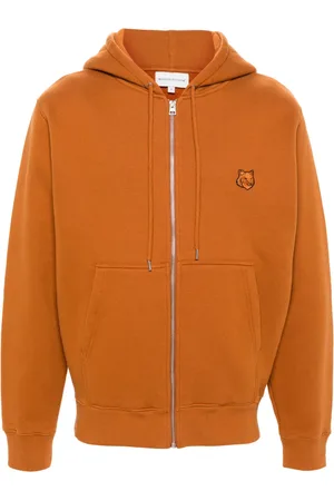 Maison Kitsuné Fox-motif cotton hoodie