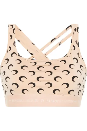 Marine Serre All Over Moon sports bra