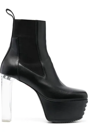 Rick Owens Minimal Grill Beatle 145mm ankle boots