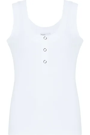 ROSETTA GETTY Organic cotton henley top