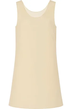 ROSETTA GETTY Scoop-neck tunic top