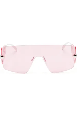 Alexander McQueen Shield-frame sunglasses