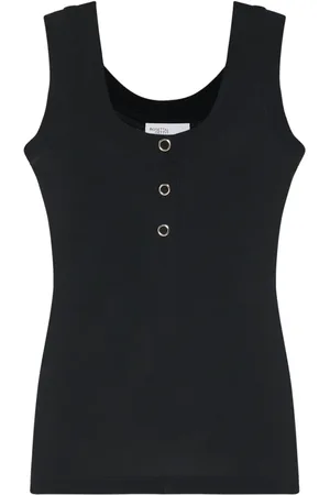ROSETTA GETTY Henley tank top