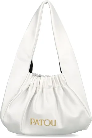 Patou Le Biscuit satin shoulder bag