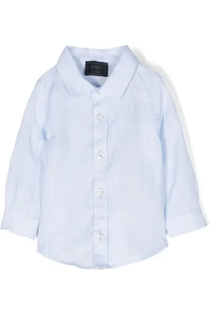 FAY Long-sleeve linen shirt