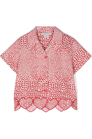Stella McCartney I Love You cotton shirt