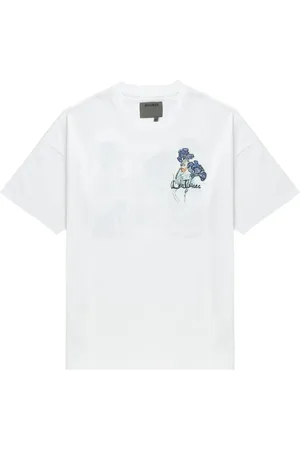 Musium Div. Graphic-print cotton-blend T-shirt