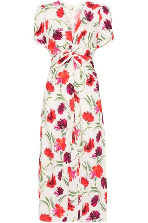 Diane von Furstenberg Clark floral midi dress
