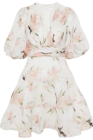 ZIMMERMANN Pleated midi dress