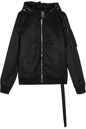 Rick Owens Eyelet-detail hooded jacket