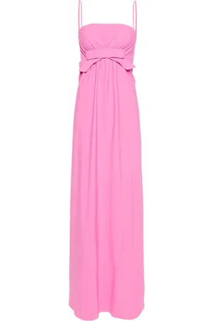 CHIARA BONI Bow-detail maxi dress
