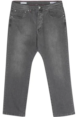 Manuel Ritz Mid-rise straight-leg jeans