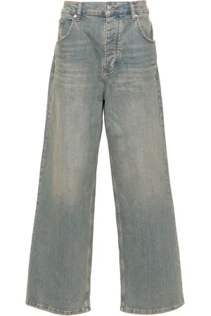 MISBHV Mid-rise wide-leg jeans