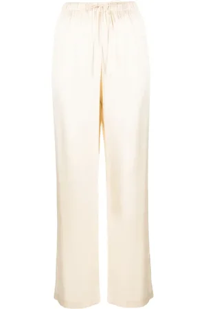 Reformation Olina silk trousers