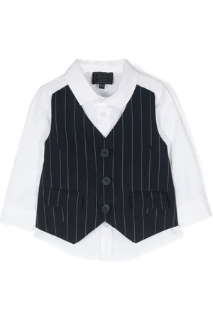 FAY Layered cotton shirt