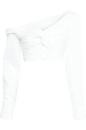 Rokh Twisted asymmetric blouse