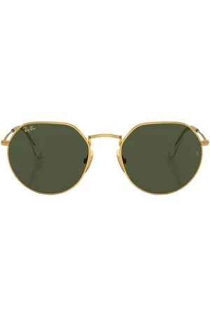 Ray-Ban Tinted geometric-frame sunglasses