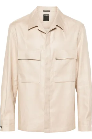 Ermenegildo Zegna Chest-pockets linen shirt