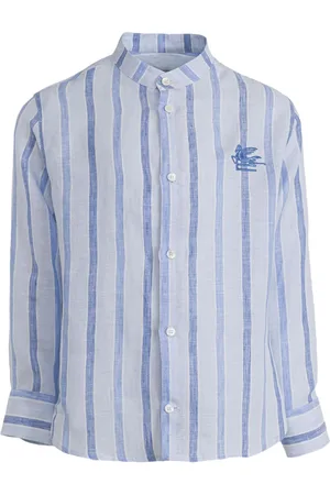 Etro Striped linen shirt