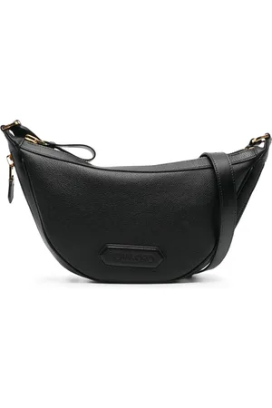 Tom Ford Crescent leather shoulder bag