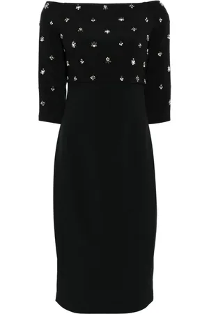 Sachin & Babi Fatima crystal-embellished midi dress