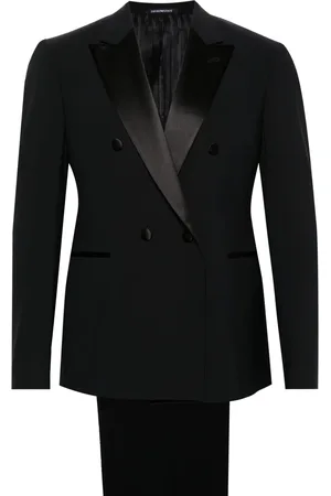 Emporio Armani Double-breasted wool suit