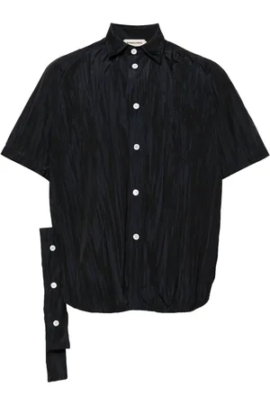 Namacheko Ven asymmetric pliss?? shirt
