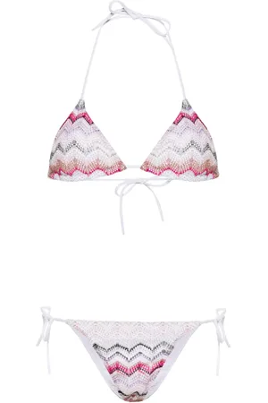Missoni Zigzag crochet-knit bikini