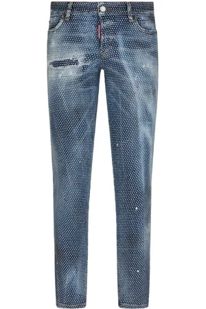 Dsquared2 Sailor crystal-embellished jeans
