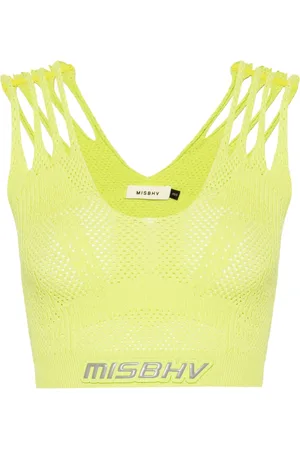 MISBHV Future mesh crop top
