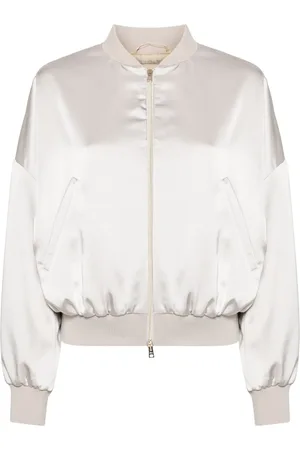 HERNO Logo-plaque bomber jacket