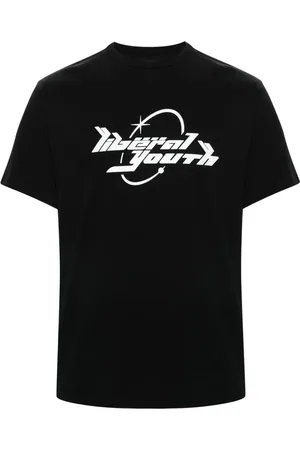 Liberal Youth Ministry Logo-print cotton T-shirt