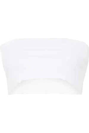 Fabiana Filippi Ribbed bandeau top
