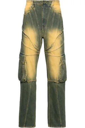 JUNTAE KIM Corset cargo jeans