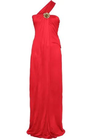 BLUMARINE One-shoulder maxi dress