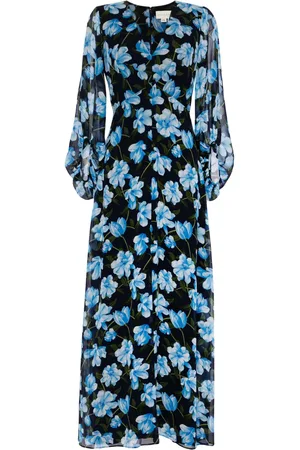 Sachin & Babi Jenny floral-print gown