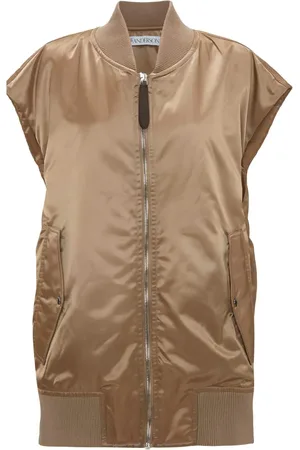 J.W.Anderson Satin-finish bomber gilet
