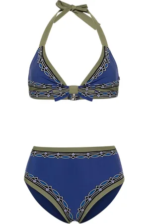 Etro Geometric-print bikini